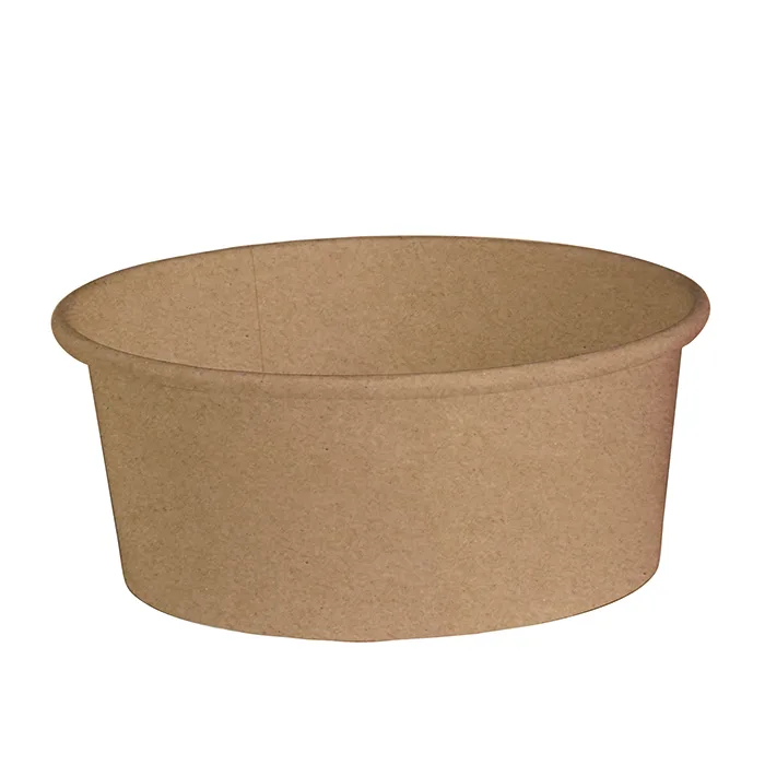 Einweg Take Away Salatschale aus Karton, 1100 ml
