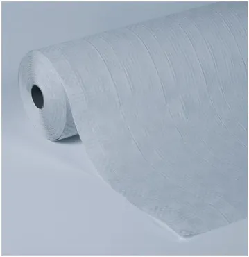 Tischtuchrolle aus Damast, weiss, 50 m x 100 cm
