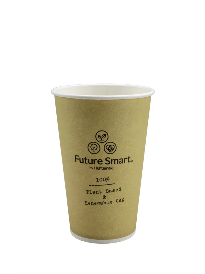 Einweg Kaffeebecher aus Karton, 3 dl Future Smart