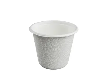 Pot à sauce jetable en bagasse, 85ml