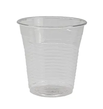 Bio Einweg Trinkbecher aus PLA, transparent, 1.5 dl