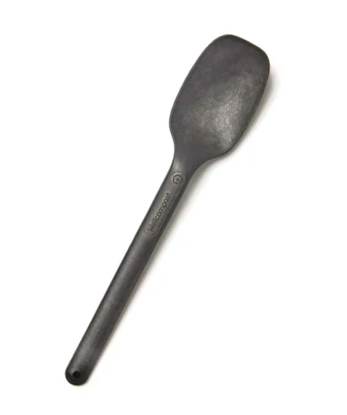 Cuillère jetable Wellcompost en FluidSolids, 16.5cm, noir