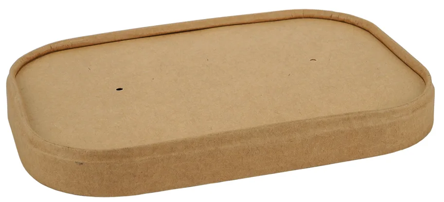 Deckel zu Take Away Rechteckschale aus Karton
