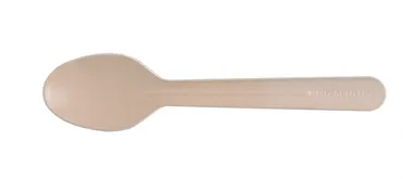 Bio Einweg Löffel aus Karton, braun, 16.5 cm