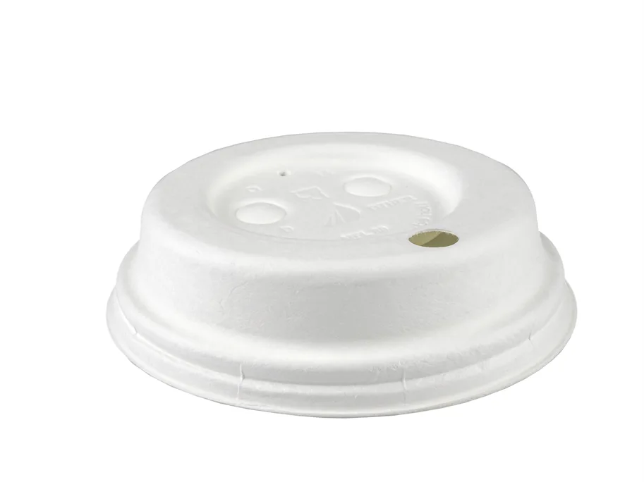 Coffee-to-Go Deckel aus Bagasse, ø80mm