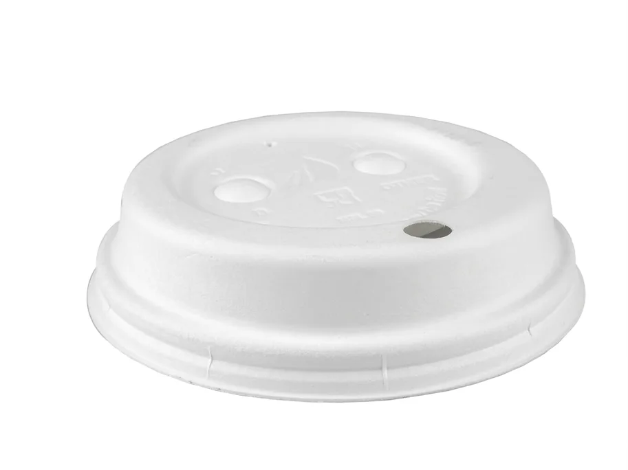 Coffee-to-Go Deckel aus Bagasse, ø90mm