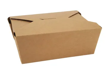 Einweg Menü-Box aus Karton, 1-teilig, 1400 ml