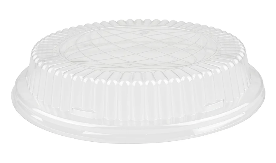 Deckel aus PET zu Take Away Schale GoldenFibre 1400ml