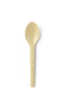 Bio Einweg Kaffeelöffel Refork, beige, 12 cm